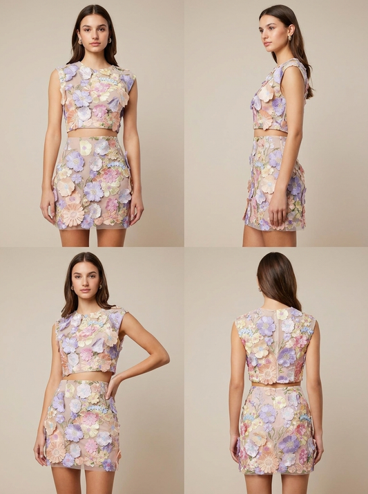 Blush Garden Set